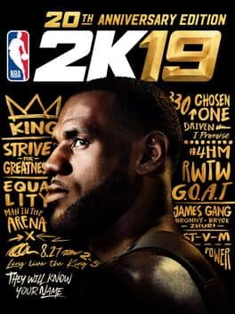 NBA 2K19: 20th Anniversary Edition cover