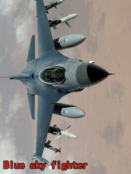 Blue sky fighter cover