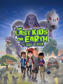 The Last Kids on Earth and The Staff of Doom cover
