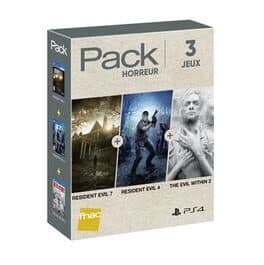 Pack Horreur I Resident Evil 7 + Resident Evil 4 + The Evil Within 2 cover