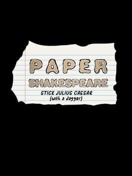 Paper Shakespeare: Stick Julius Caesar (With a Dagger) cover