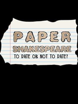 Paper Shakespeare: To Date or Not to Date? cover