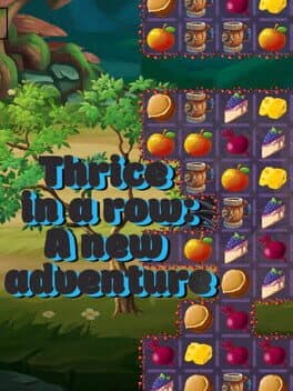 Thrice in a row: A new adventure cover