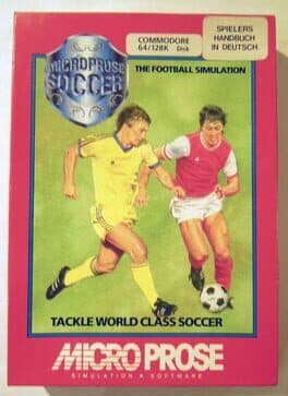 Microprose Pro Soccer cover