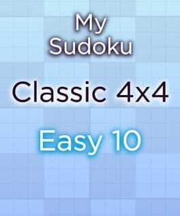 My Sudoku: Classic 4x4 Easy 10 cover