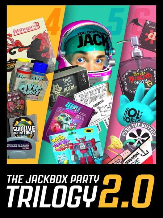 The Jackbox Party Trilogy 2.0 cover