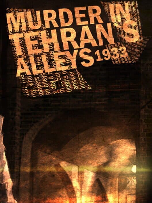 Murder In Tehran's Alleys 1933 cover