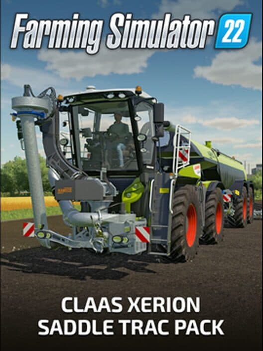 Farming Simulator 22: Claas Xerion Saddle Trac Pack cover