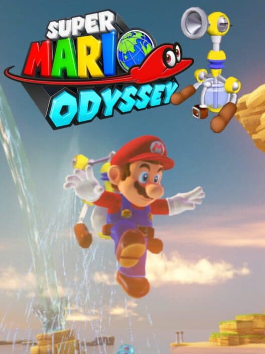 Super Mario Odyssey F.L.U.D.D. cover