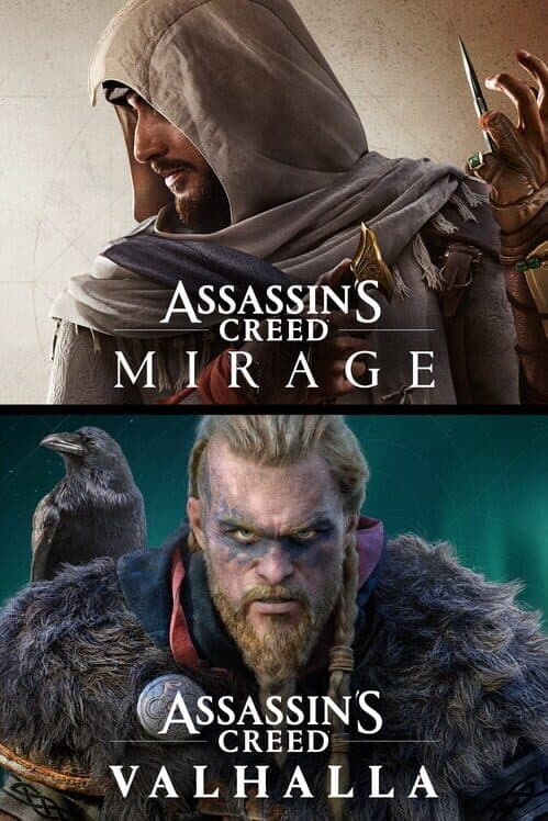 Assassin's Creed Mirage & Assassin's Creed Valhalla Bundle cover
