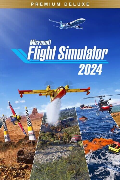 Microsoft Flight Simulator 2024: Premium Deluxe Edition cover