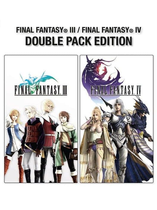 Final Fantasy III + Final Fantasy IV: Double Pack Edition cover