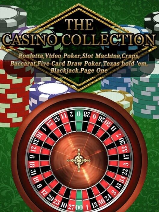 The Casino Collection: Ruleta, Vídeo Póker, Tragaperras, Craps, Baccarat, Five-Card Draw Poker, Texas hold 'em, Blackjack and Page One cover