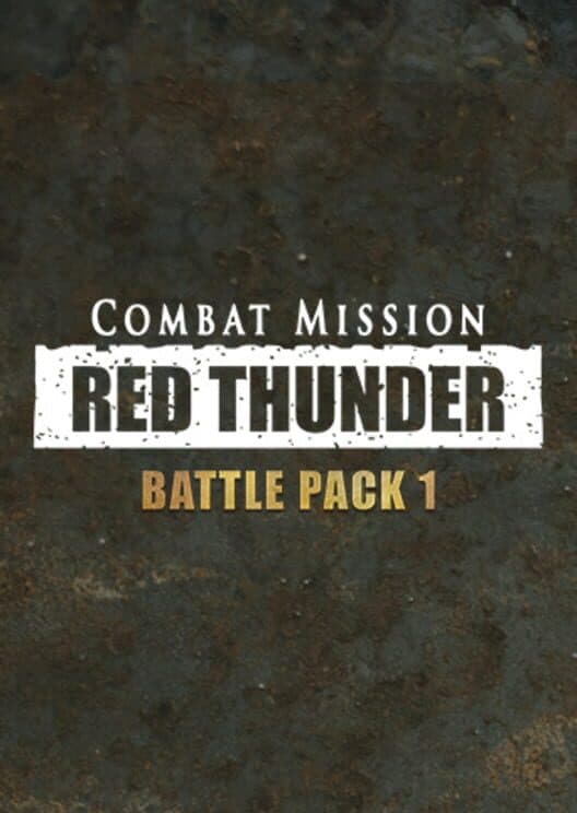 Combat Mission: Red Thunder - Battle Pack 1 cover