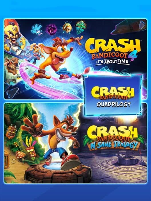 Crash Bandicoot: Quadrilogy Bundle cover