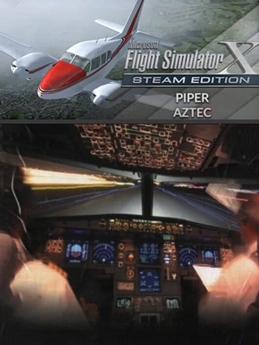 Microsoft Flight Simulator X: Steam Edition - Piper Aztec cover