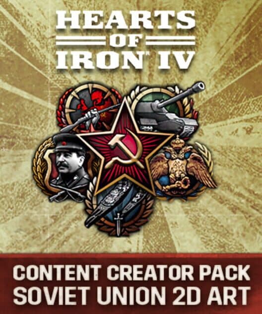 Hearts of Iron IV: Content Creator Pack - Soviet Union 2D Art cover