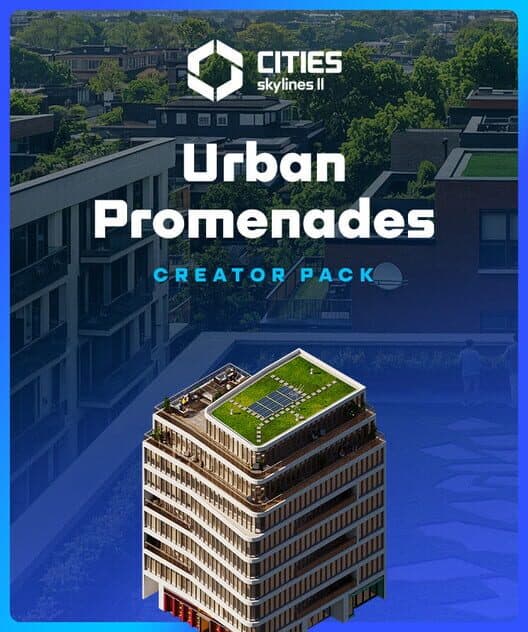 Cities: Skylines II - Creator Pack: Urban Promenades cover